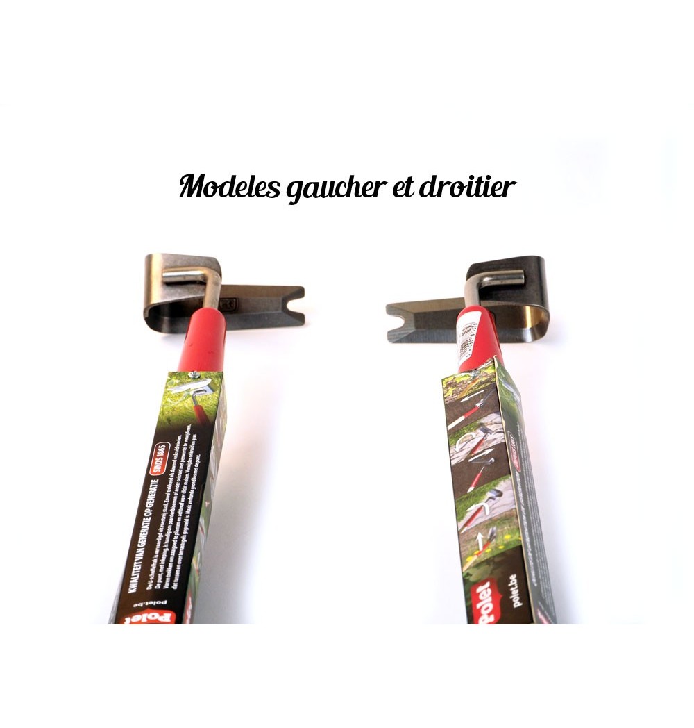 Binette U 10 cm Polet pour gauchers