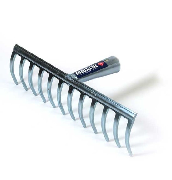 Râteau acier zingué 12 dents