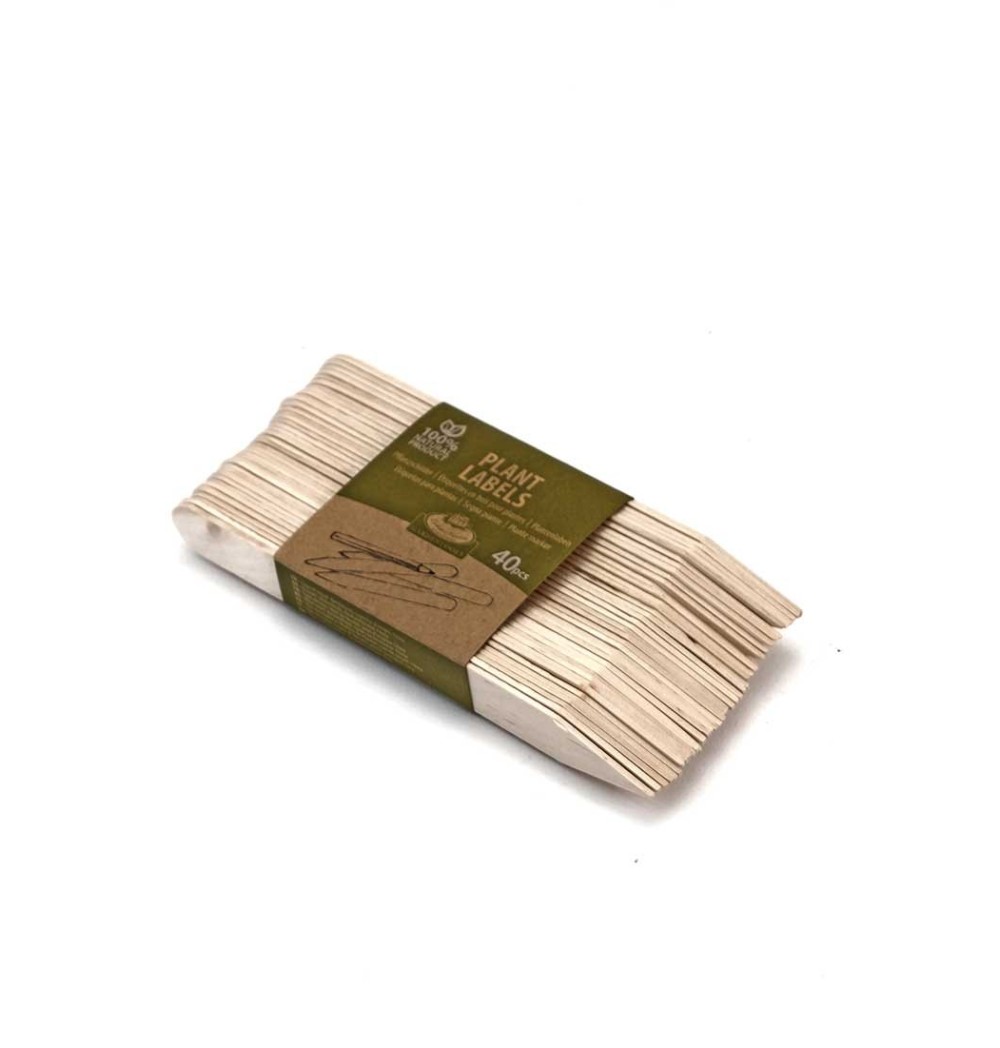 Étiquetttes bois à planter