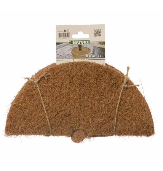 Disques de paillage naturel 30 cm (lot de 3)