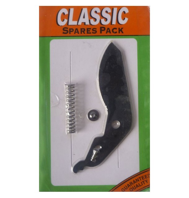 Kit rechange pour sécateur crémaillère lames croisées