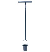 Plantoir forgé sur manche