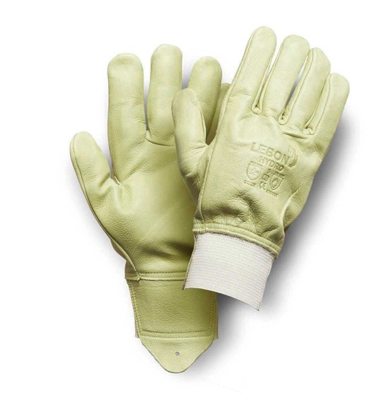 Gants cuir hydrofuges