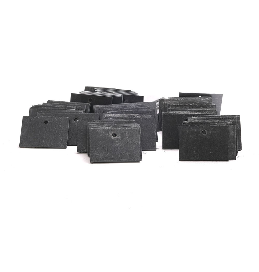 100 étiquettes ardoise botanique