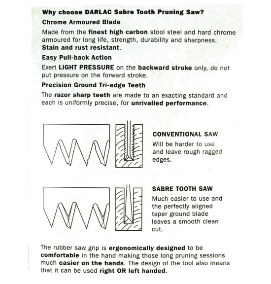 Scie arboricole Darlac
