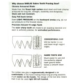 Scie arboricole Darlac