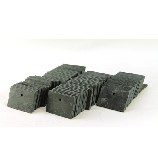 100 étiquettes anglaises en ardoise naturelle