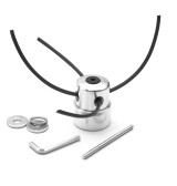 Tête de débroussaillage-brossage universelle