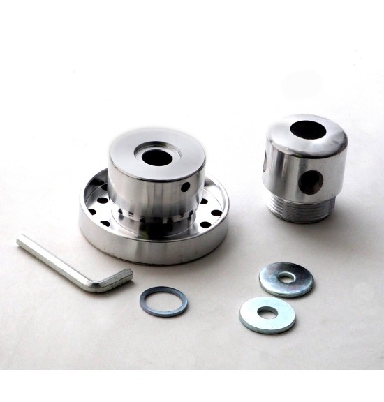 Tête de débroussaillage-brossage universelle