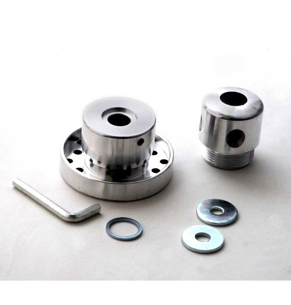 Tête de débroussaillage-brossage universelle