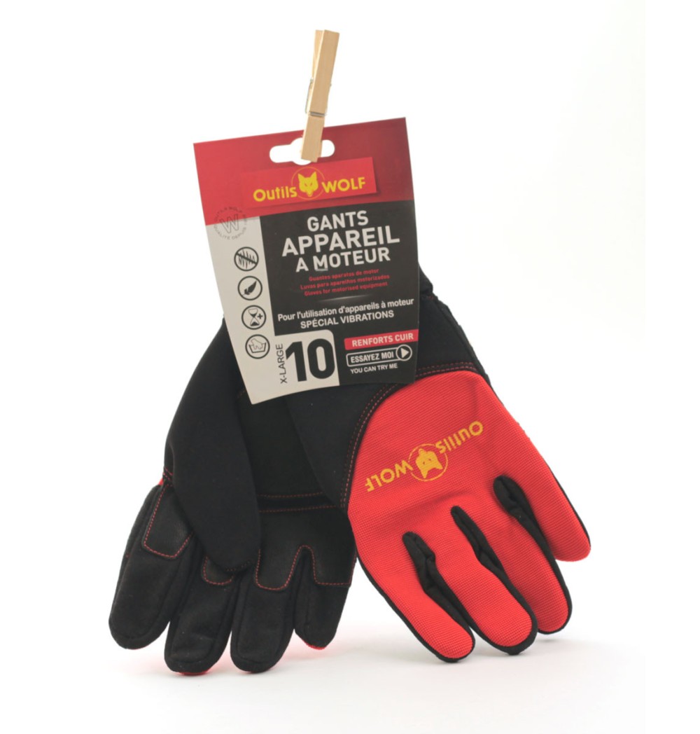 gants Wolf appareil à moteur
