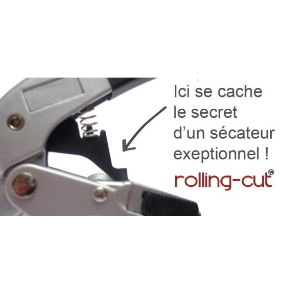 sécateur à galet démultiplié